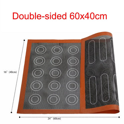 Perforated Silicone Baking Mat – Non-Stick Oven Liner for Cookies & Macarons