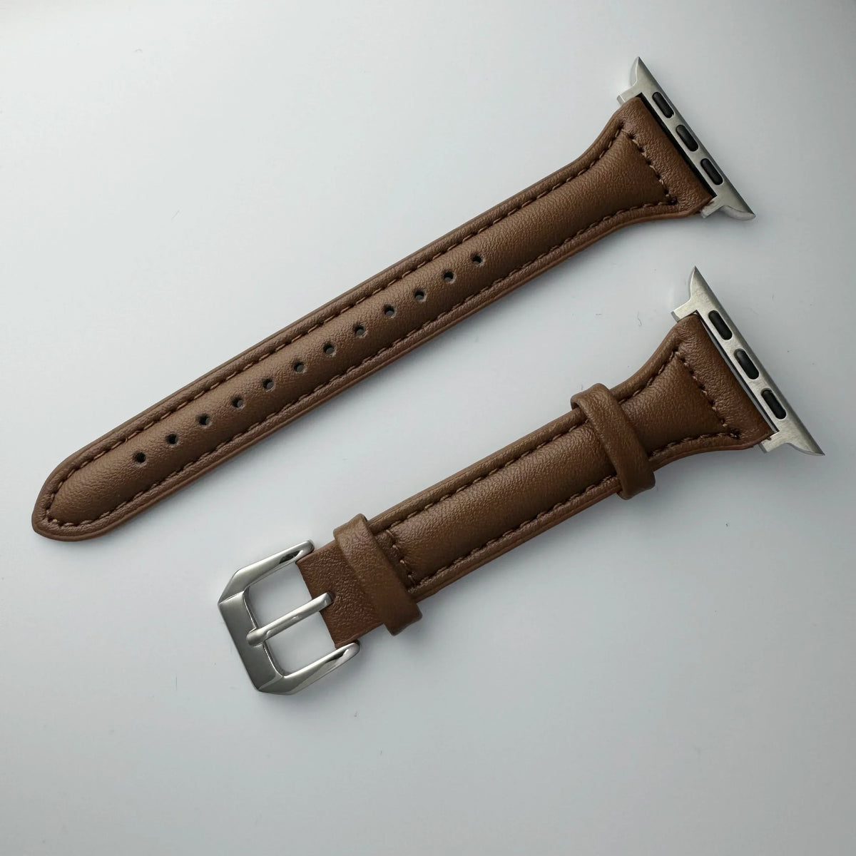 Slim Leather Band for Apple Watch, 40–49mm, Women’s Style