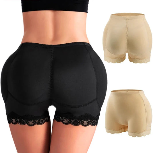 Padded Butt Lifter Corrective Underwear Enhancer Body Shaper Modeling Strap Fake Hip Shapwear Push