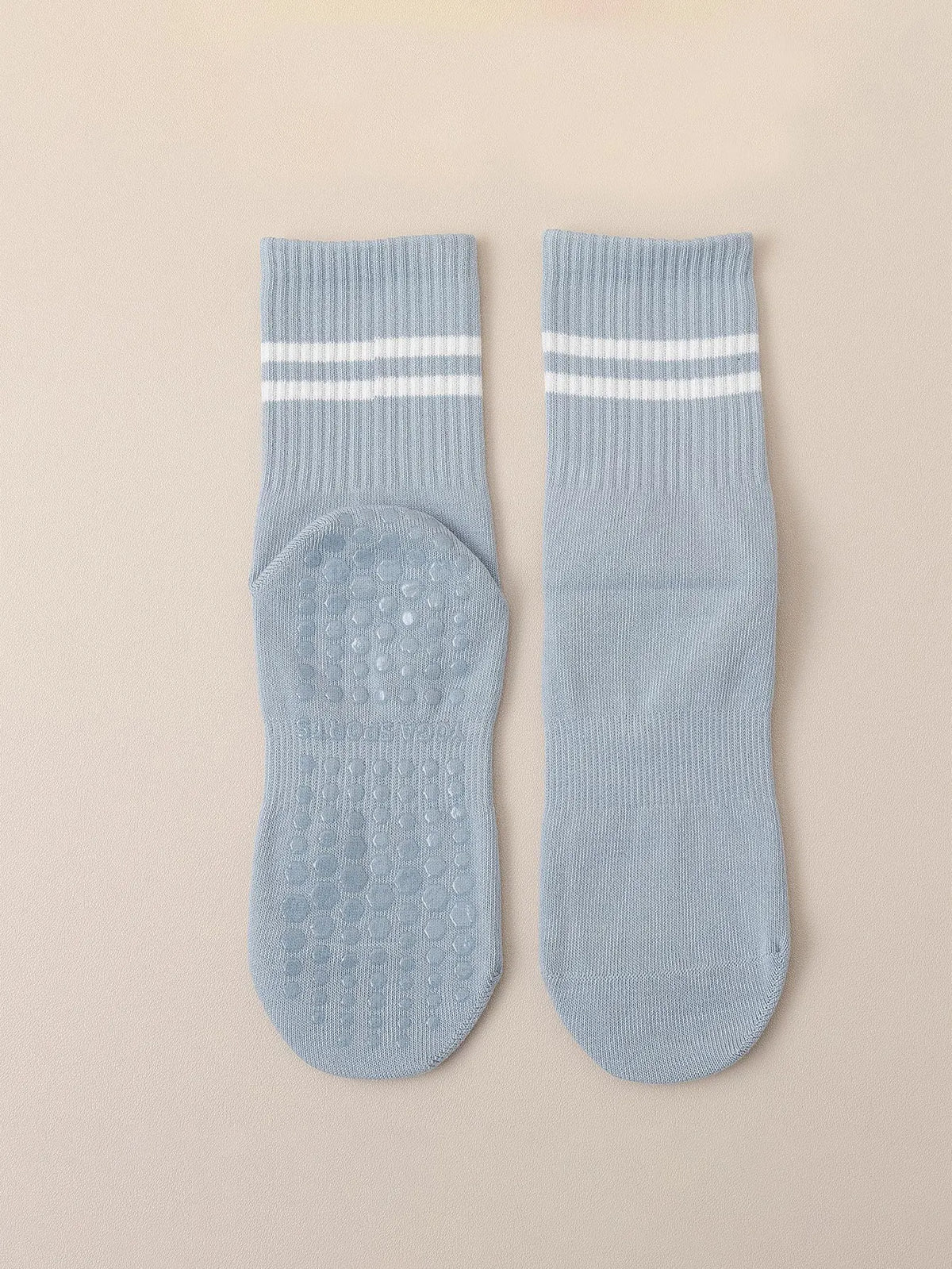 Grip Socks for Women – Non-Slip Pilates & Yoga (4 Pairs)