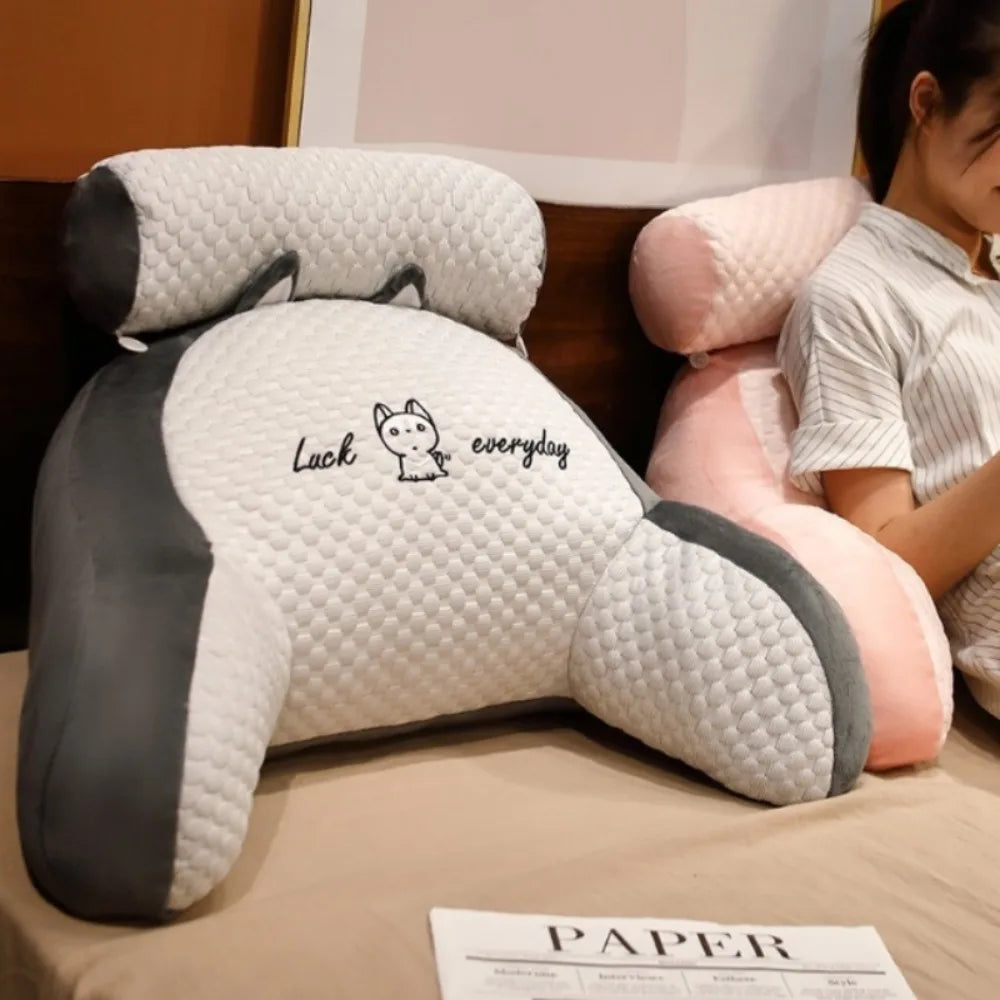 Reading Pillow with Arms & Back Support – Cute Panda Design