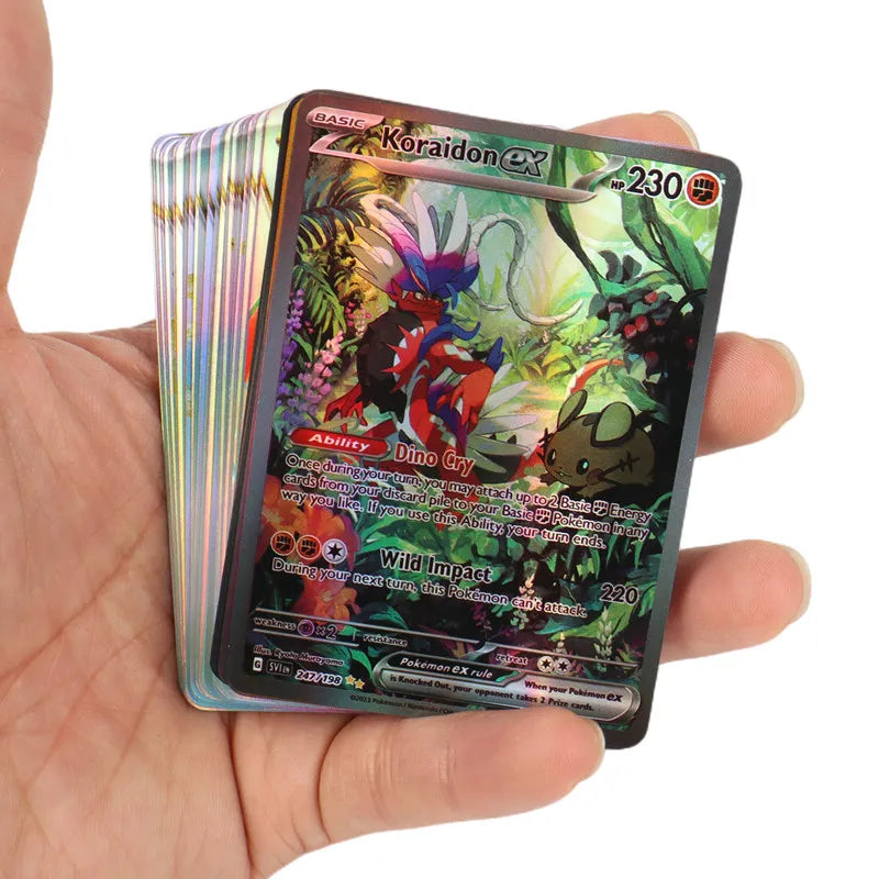 Pokémon Scarlet & Violet Holographic Trading Cards 100-Piece Set