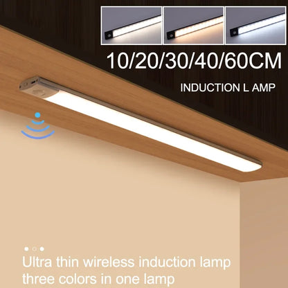 Motion Sensor LED Cabinet Light – Wireless & Rechargeable