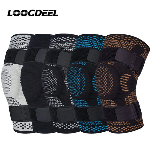Loogdeel Sport Kneepad Patella Gel Knee Support Compression Sleeve Pain Meniscus Tear Injury