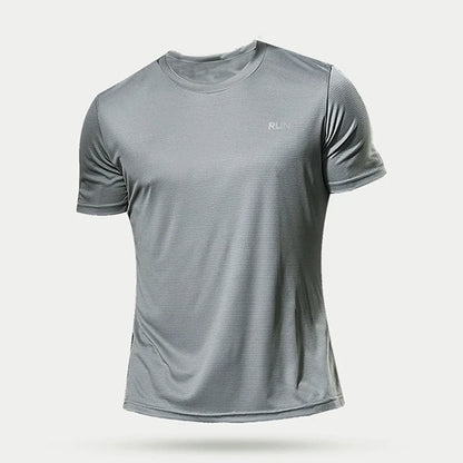 Men's Quick Dry Short Sleeve Fitness Sports T Shirt