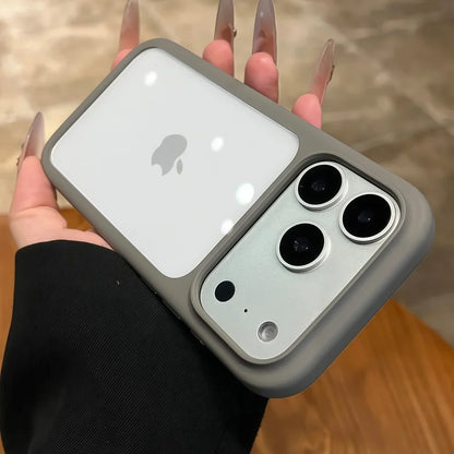 Intelligent Camera Touch Button Crystal Clear iPhone Case