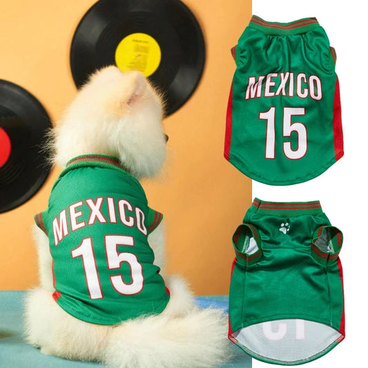 Dog Basketball Jersey – Breathable Mesh Sport Shirt for Small Dogs