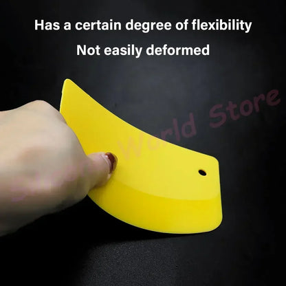 Plastic Dough Scraper & Cake Smoother – Baking Tool