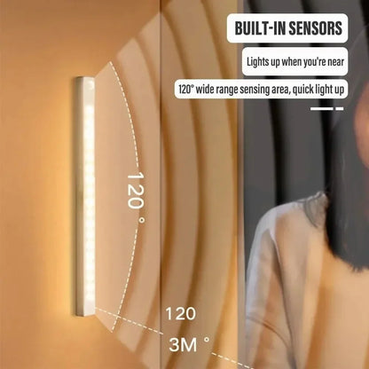 Motion Sensor LED Light Bar – Wireless Under Cabinet Light 50cm