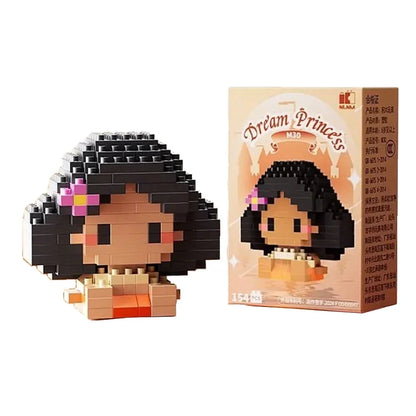 Cartoon Character Mini Building Blocks Set – DIY Brick Figures