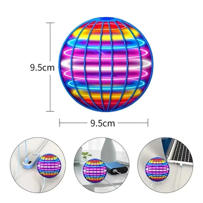 2026 Hand-Controlled Flying Ball Toy with Magic Lights