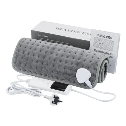 Electric Heated Blanket Mat with Timer for Bed and Sofa