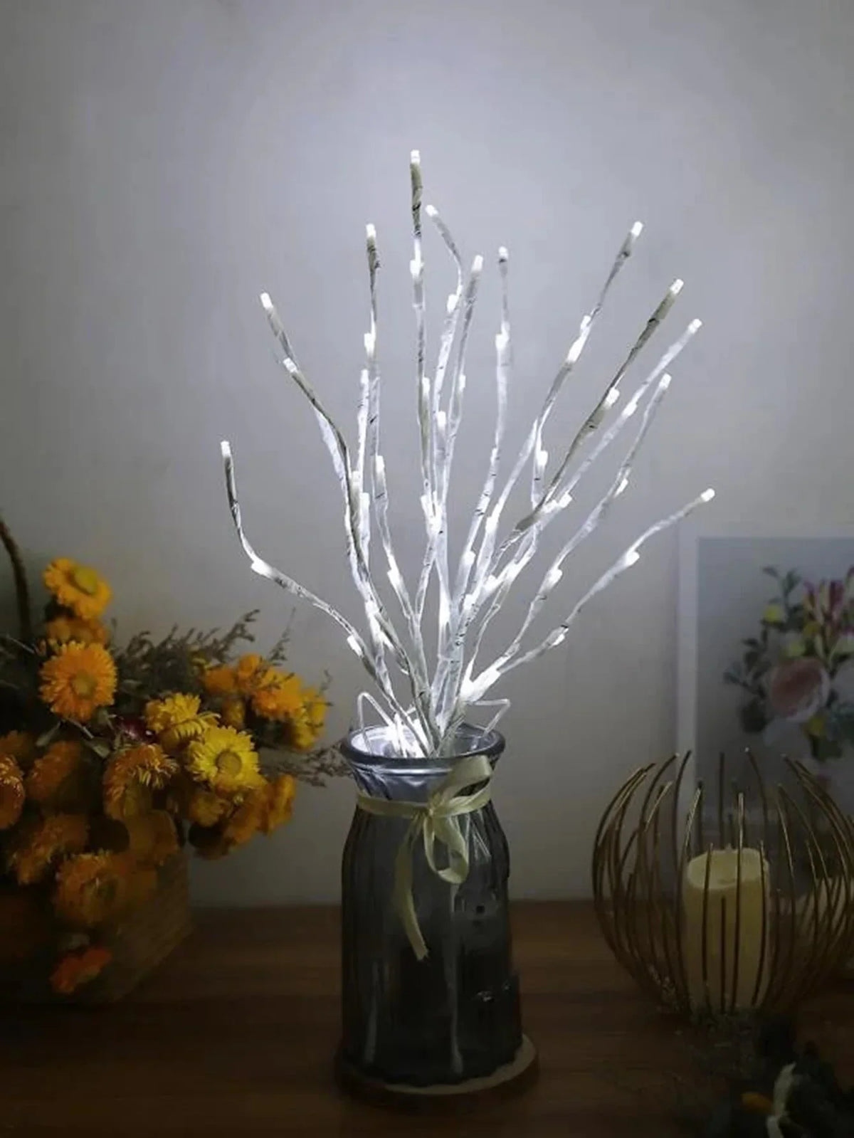 LED Birch Branch Lights – Battery Operated Decorative Twig Light