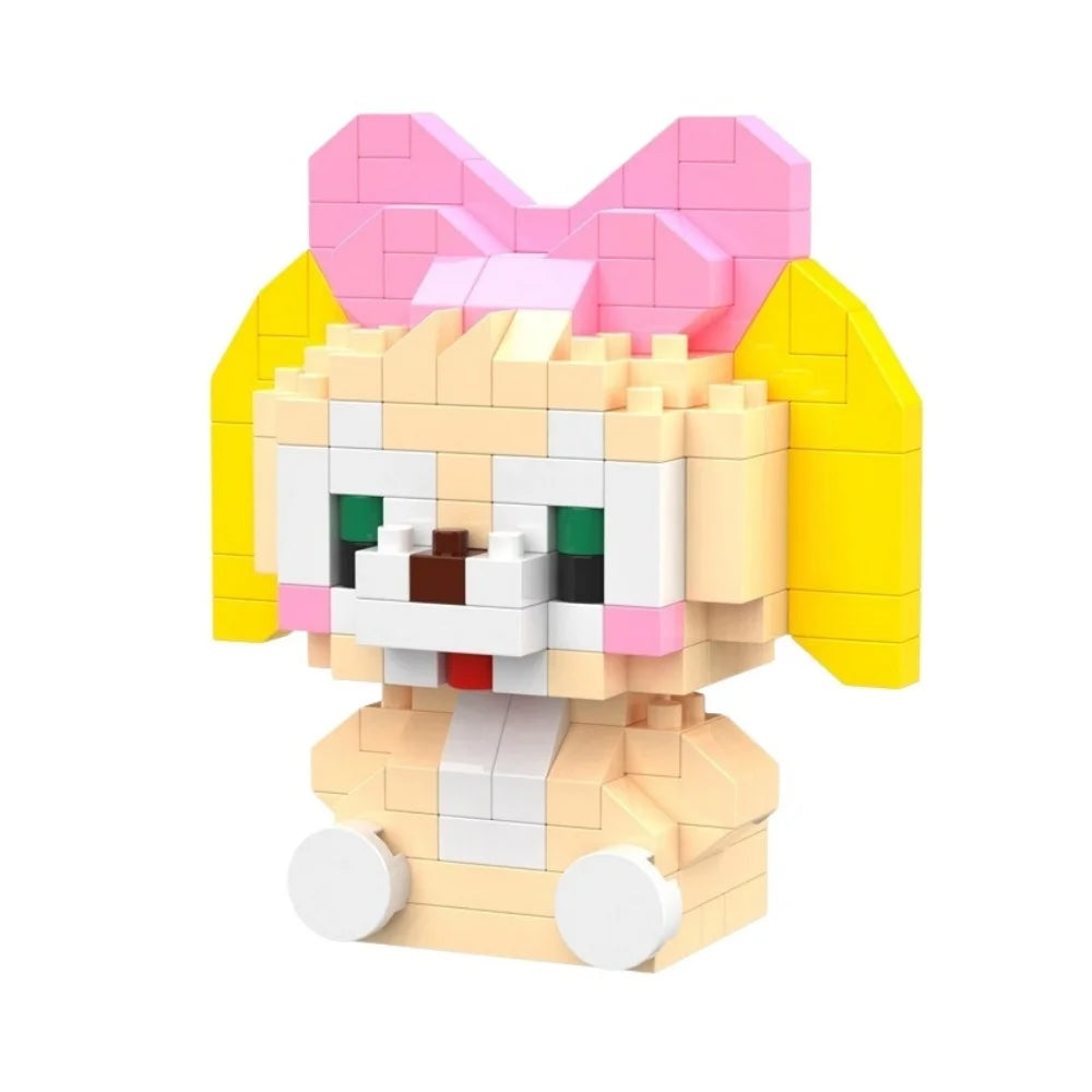 Disney Mini Building Blocks Figure – Mickey Minnie Princess Brick Toy