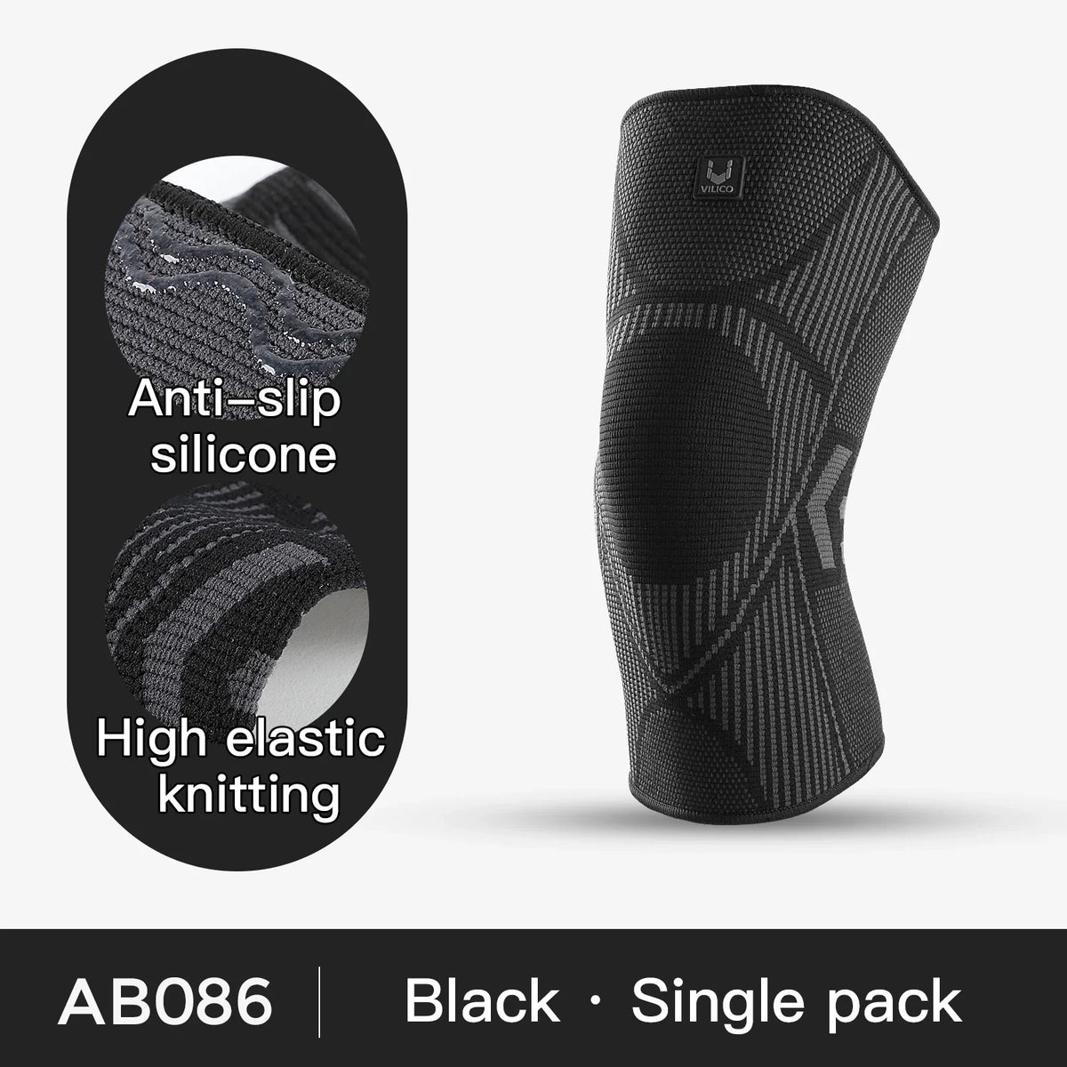 Breathable Compression Knee Support Sleeve