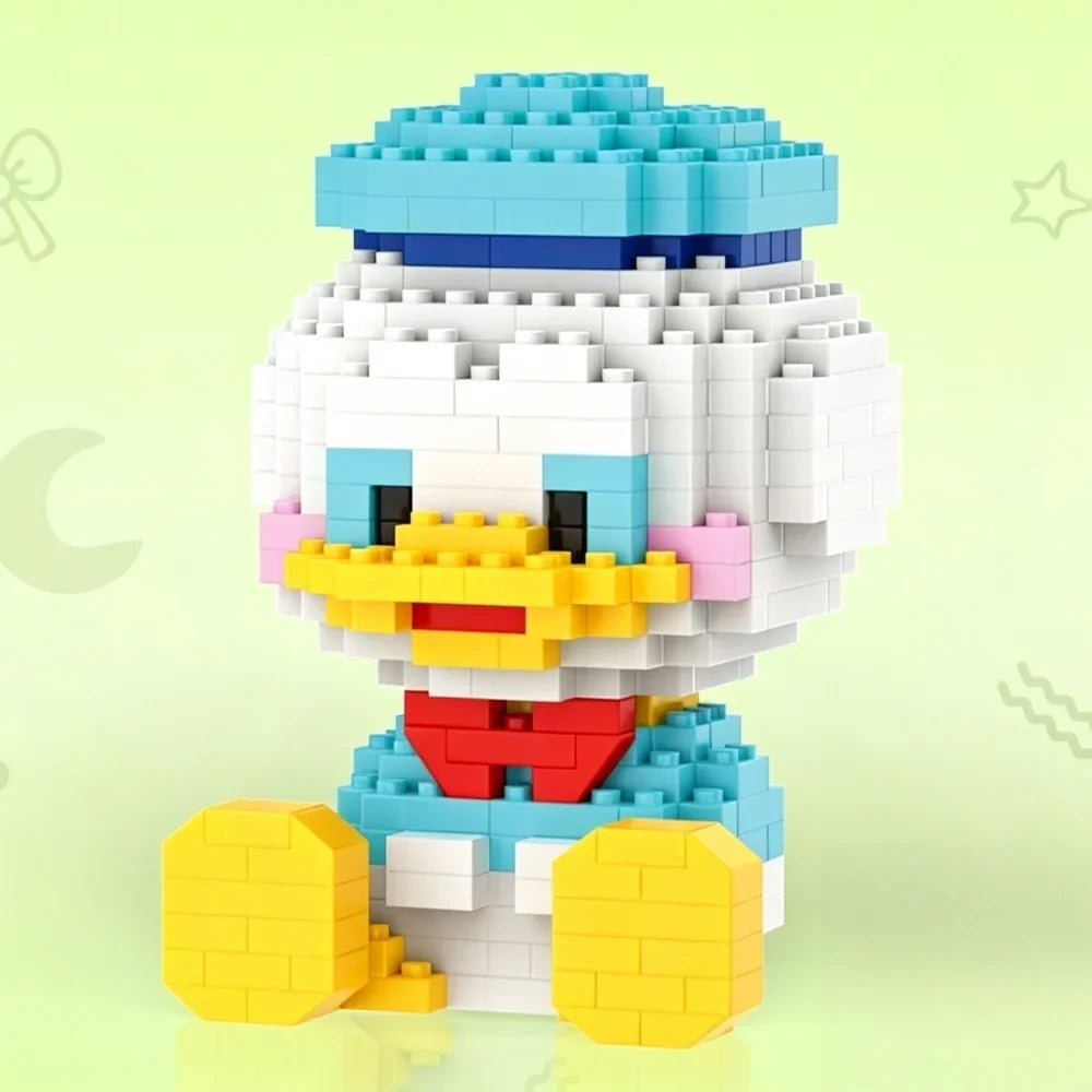 Disney Character Mini Building Blocks Set – Micro Bricks Figures 135–214 PCS