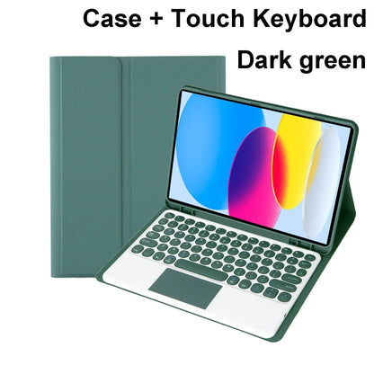iPad Bluetooth Keyboard Case with Touchpad – 11th Gen, A16, Multi-Language