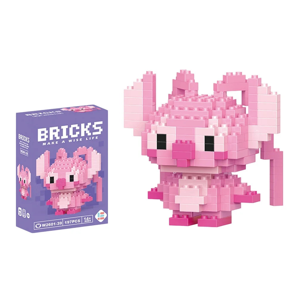 Cartoon Character Mini Building Blocks Set – DIY Brick Figures