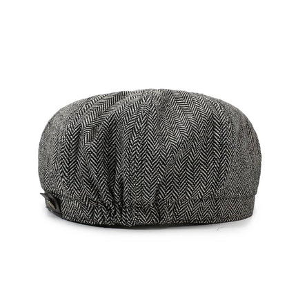 Newsboy Cap – Unisex Retro Cotton Beret for Travel & Casual Wear