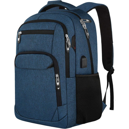 Laptop Backpack 18" – Large Travel Bag with USB Charging Port