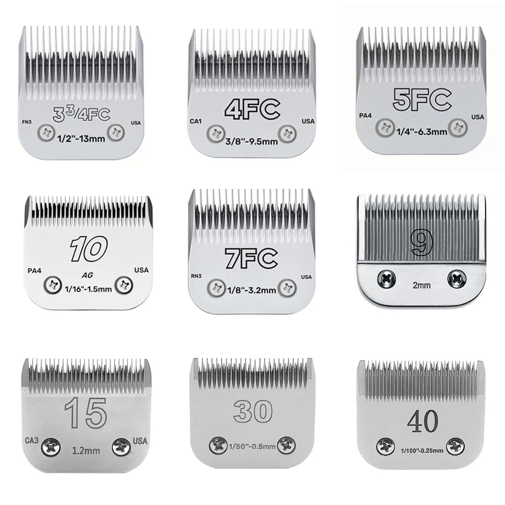 Dog Grooming Clipper Replacement Blades Compatible Andis Pet
