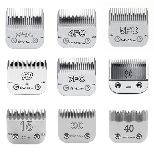 Dog Grooming Clipper Replacement Blades Compatible Andis Pet