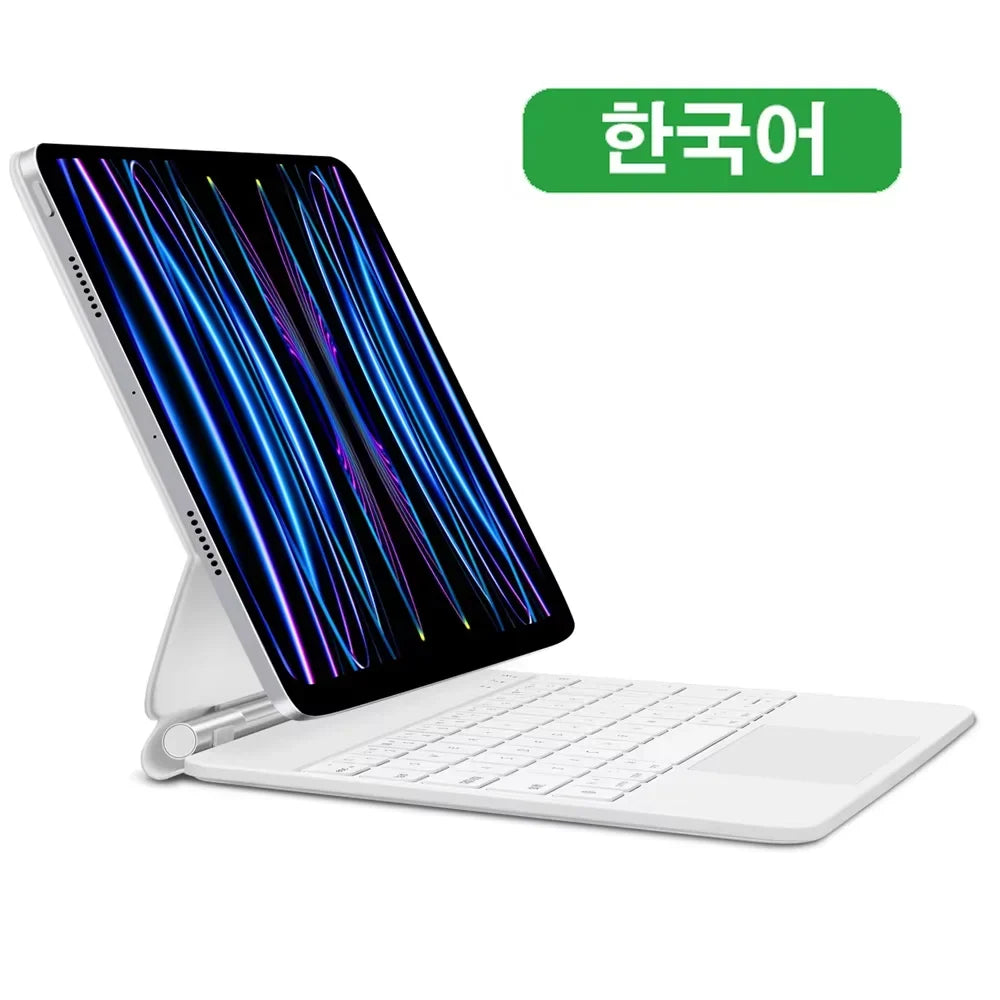 Magic Keyboard Case for iPad Pro 11 / 12.9 / 13, Air 4 5 6, 10th Gen – Wireless Bluetooth Cover
