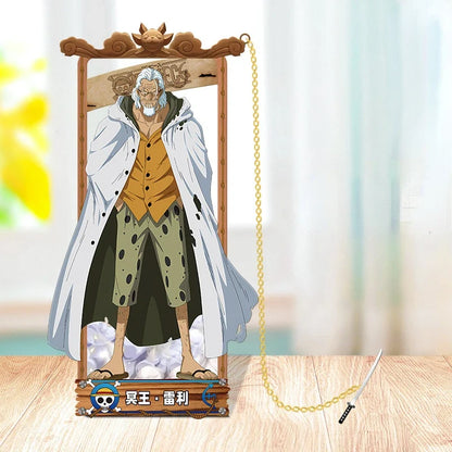 One Piece Cartoon Character Metal Bookmark