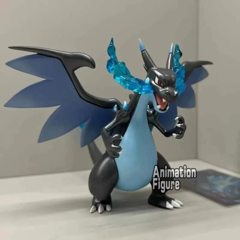 Mega Charizard X PVC Figure – 10CM Pokémon Collectible