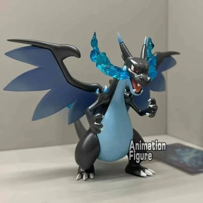 Mega Charizard X PVC Figure – 10CM Pokémon Collectible