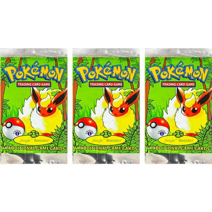 Pokemon TCG Vintage Booster Packs – Base Set, Jungle & Fossil