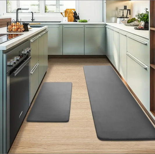 Flannel Kitchen Runner Mat – Non-Slip, Absorbent & Dirt-Resistant