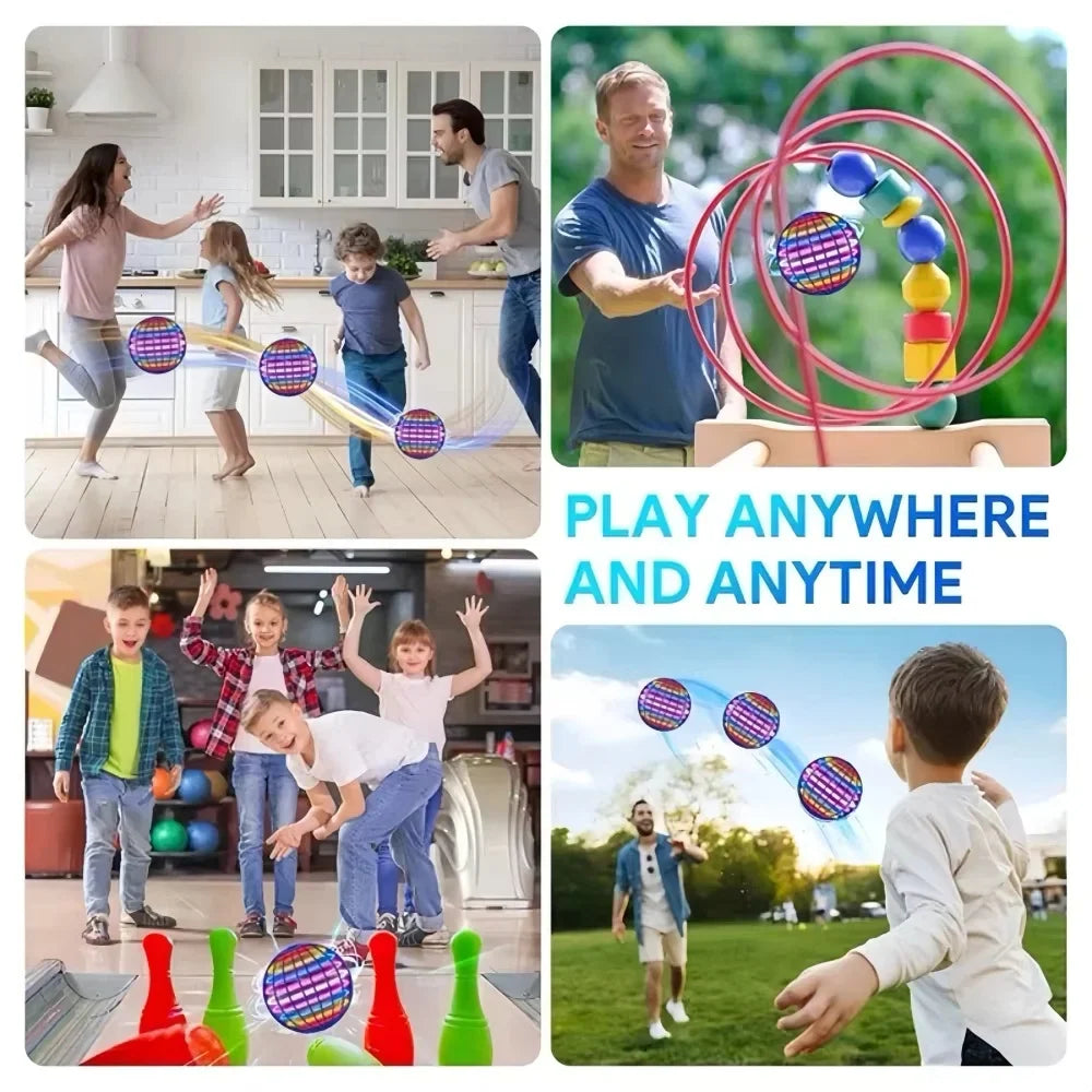 2026 Hand-Controlled Flying Ball Toy with Magic Lights
