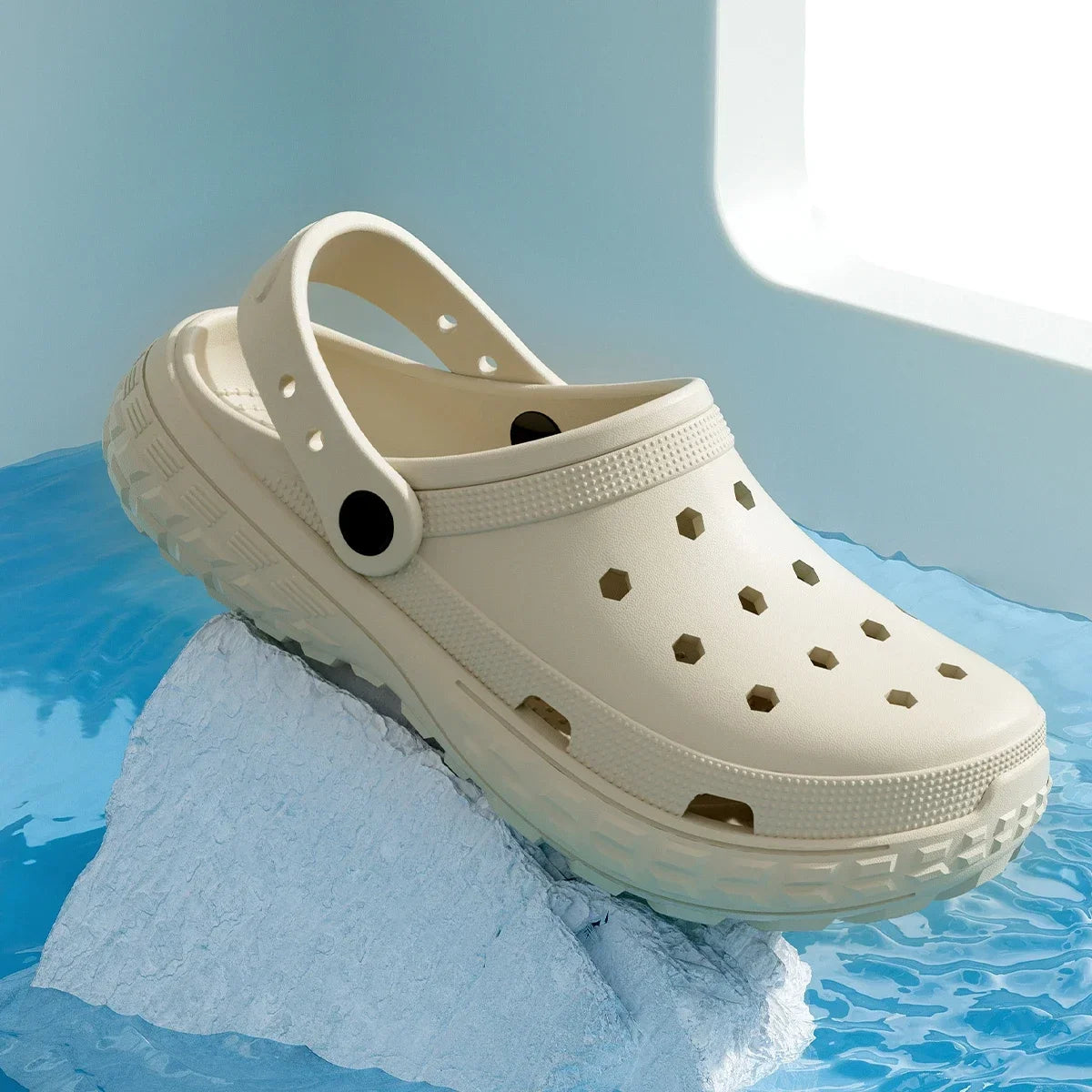 Unisex Non Slip Closed Toe Summer Clog Sandals