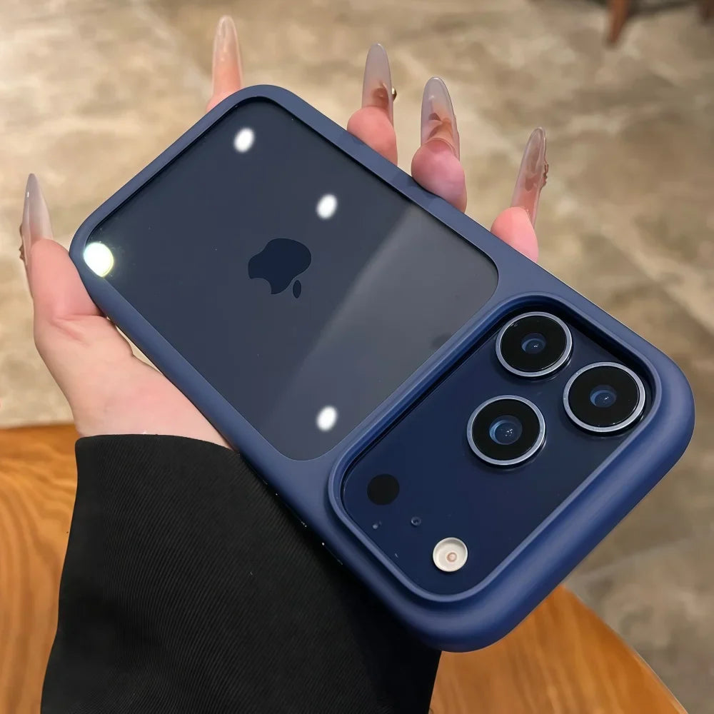 Intelligent Camera Touch Button Crystal Clear iPhone Case