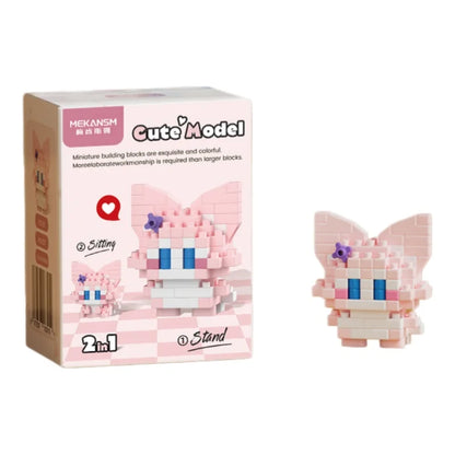 Cartoon Character Mini Building Blocks Set – DIY Brick Figures