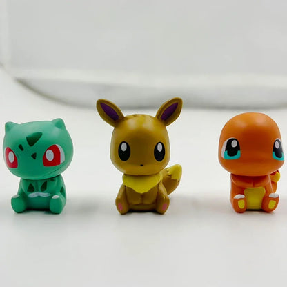 Pokémon Mini Figure Set - 6 Piece Collectible Toys