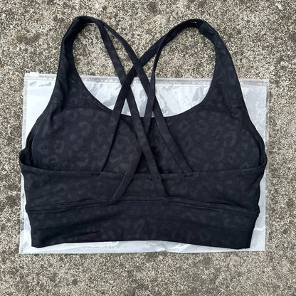 Women's Padded Cross-Back Sports Bra – High Support Activewear