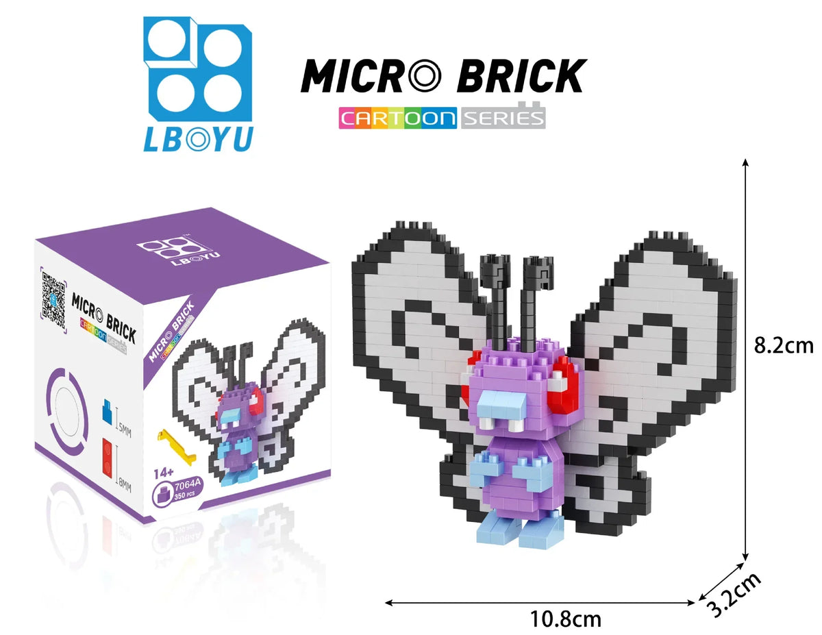 Pokemon Mini Building Blocks Set – Ash Ketchum & Characters