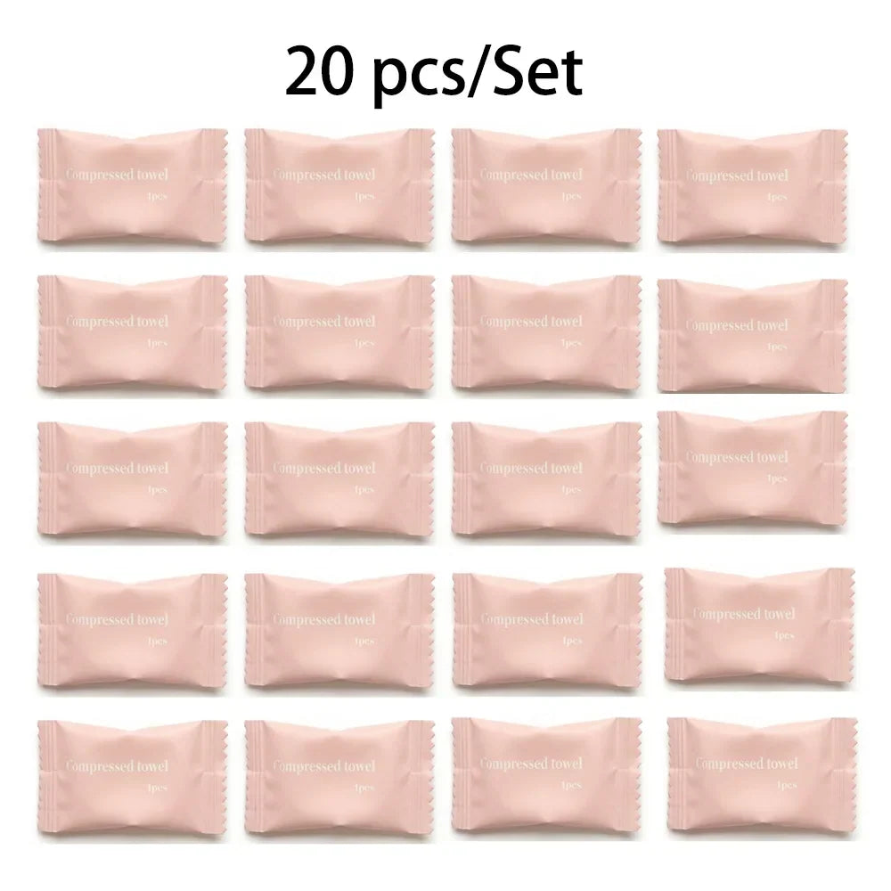 Disposable Compressed Towels – Camping & Travel (10/20/50/100pcs)