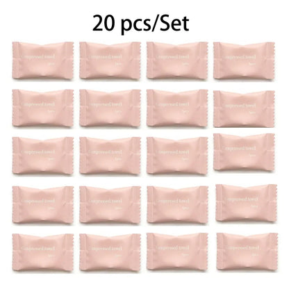 Disposable Compressed Towels – Camping & Travel (10/20/50/100pcs)