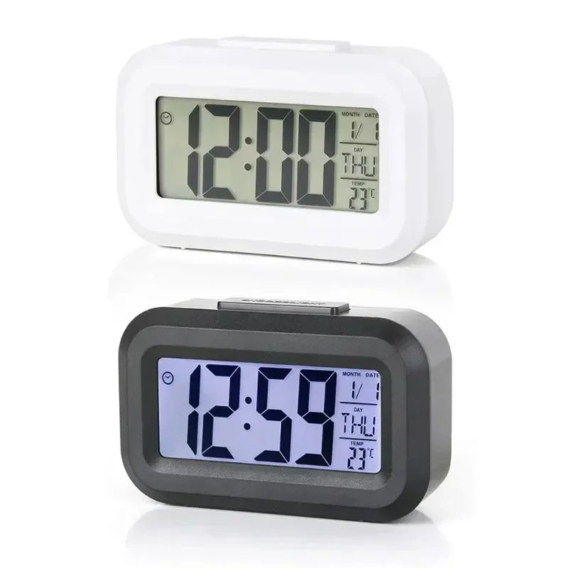 LED Digital Alarm Clock with Backlight & Temperature Display
