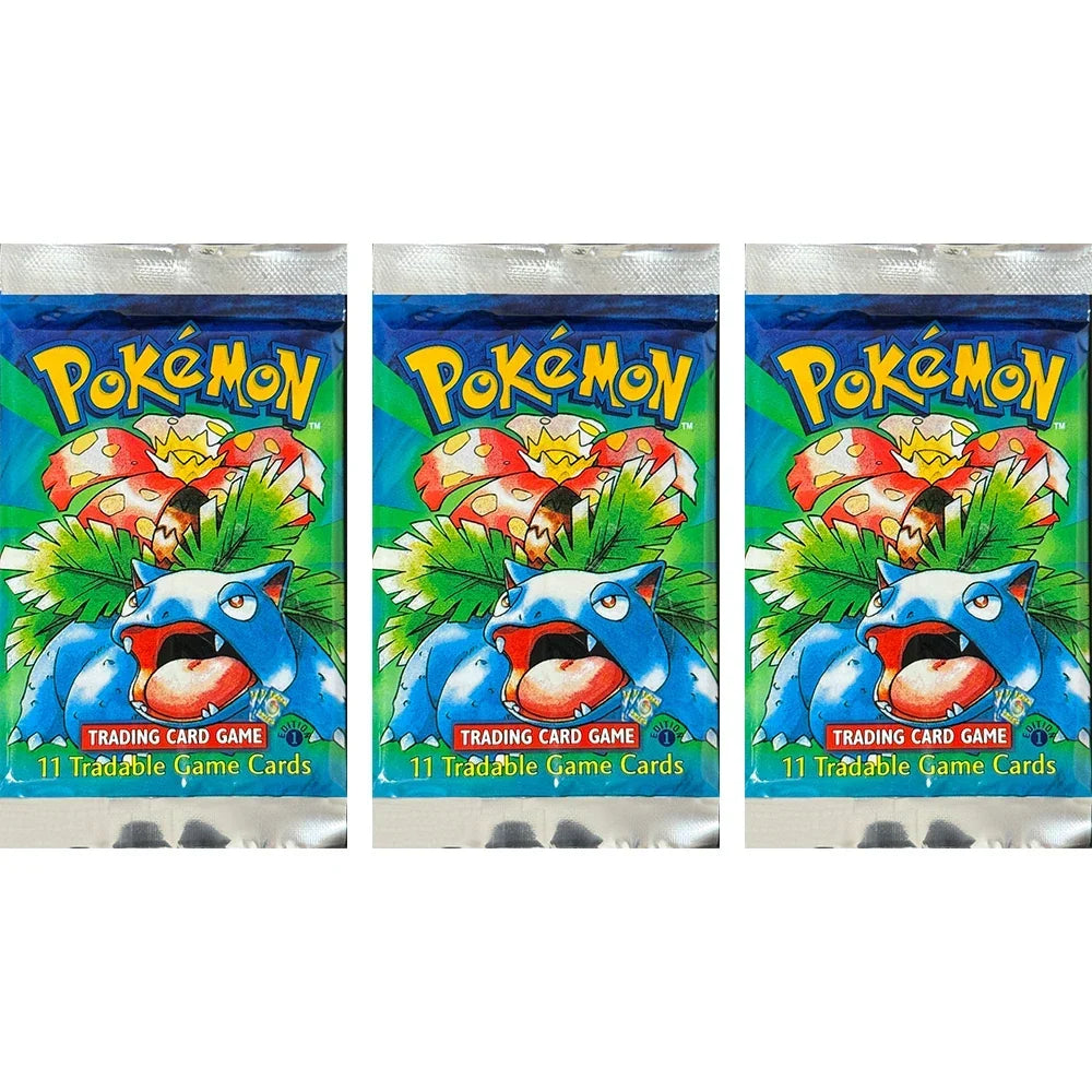 Pokemon TCG Vintage Booster Packs – Base Set, Jungle & Fossil