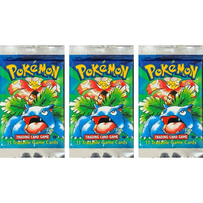 Pokemon TCG Vintage Booster Packs – Base Set, Jungle & Fossil