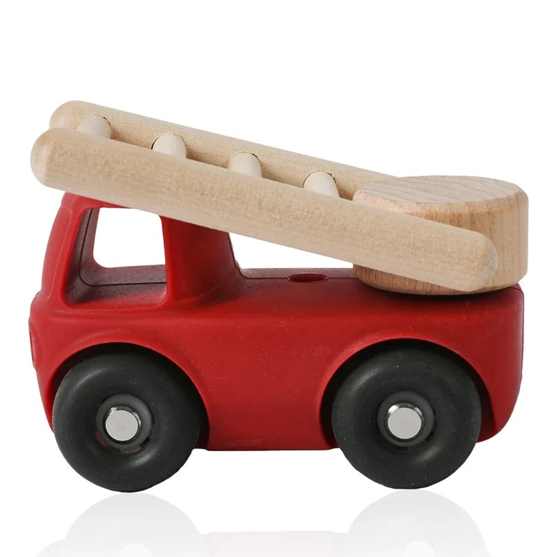 Montessori Baby Silicone Car Toys 0 12 Months Newborn Things Teether Toy Educational Blocks