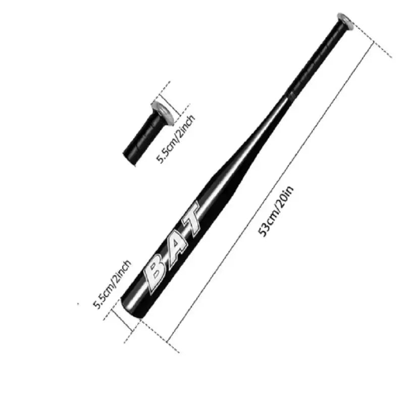 20-Inch Aluminum Alloy Baseball Bat for Outdoor Sports