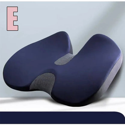 Orthopedic Memory Foam Seat Cushion – Tailbone & Sciatica Relief