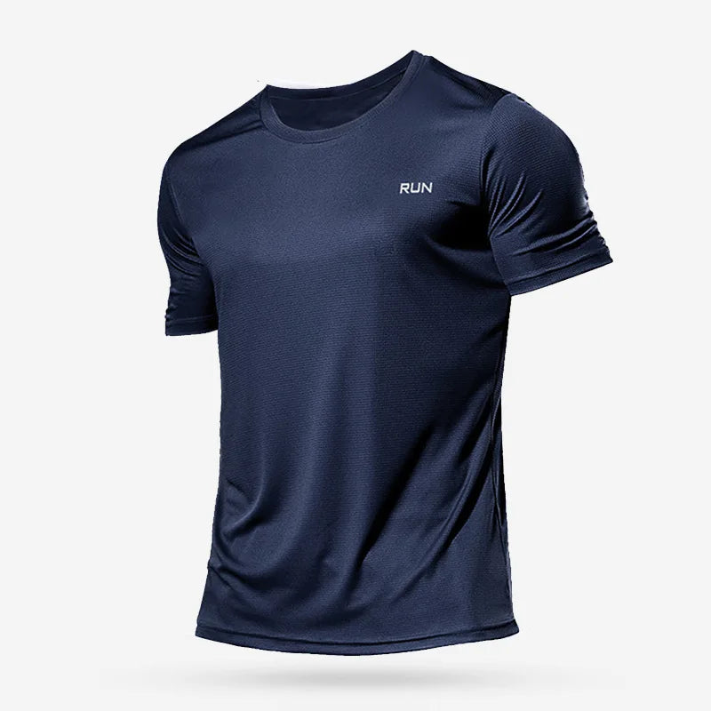 Men's Quick Dry Short Sleeve Fitness Sports T Shirt