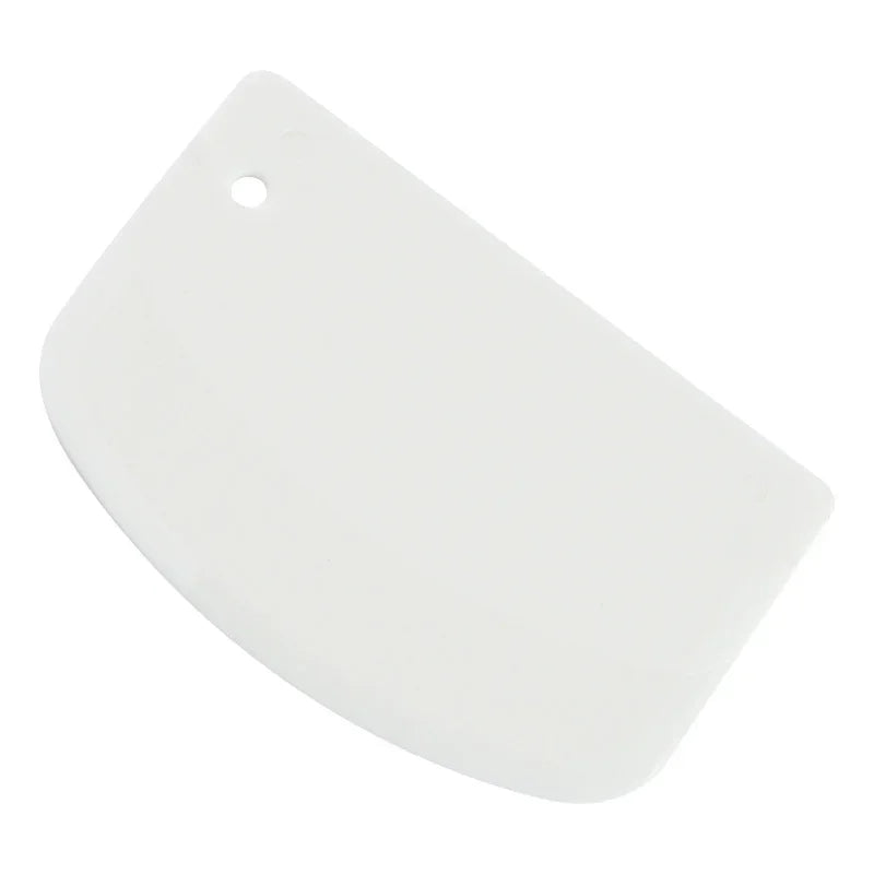 Plastic Dough Scraper & Cake Smoother – Baking Tool