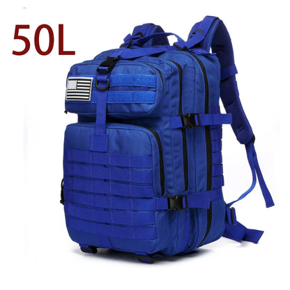 25L or 50L Waterproof Tactical Hiking Backpack
